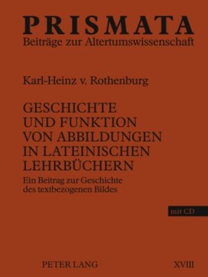 cover image of Geschichte und Funktion von Abbildungen in lateinischen Lehrbüchern